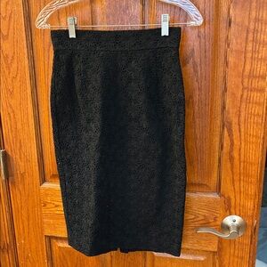 French Connection Black brocade skirt, NWT, size 0